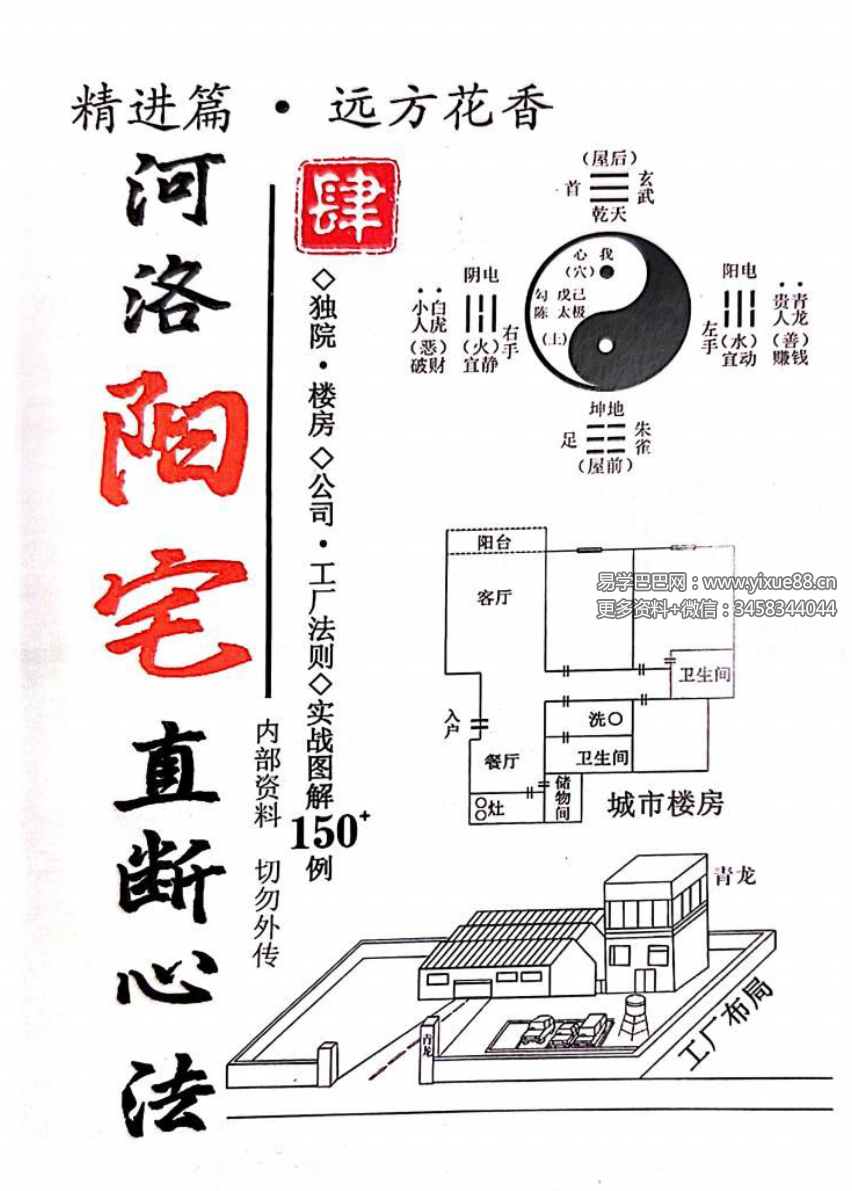 张德志 河洛阳宅直断心法（四）【精进篇-远方花香】200页